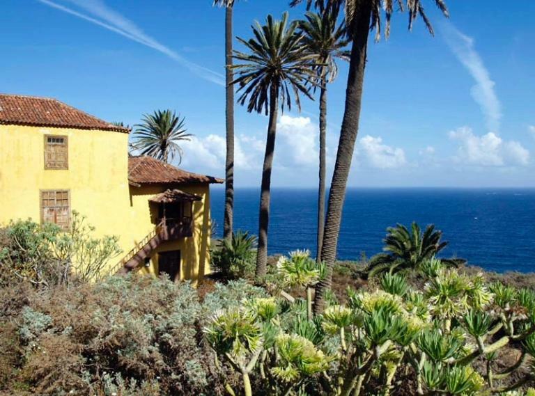 Villa In Protected Space In Front Of The Sea Los Realejos Esterno foto